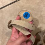 Veronica Beard  Suede Taupe Platform Suede Heels with Wrap a Round Ankle Strap Photo 4