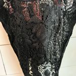 Free People Black Lace Body Suit Photo 4