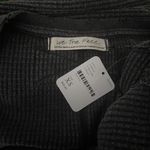 Free People  We The Free Buttercup Thermal in Black/Grey Deep V-Neck - Size XS Photo 6