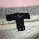 J.Crew Asymmetrical Ruffle Sweatshirt Gray Black. Size S Photo 5