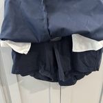 Lands' End Lands‎ End Women’s Navy Blue Size 8 Short Uniform Skort Skirt Back Pleat Pockets Photo 4