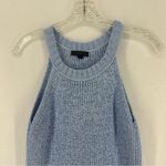 J.Crew  Sweater Halter Top Point Sur Tank Womens XS Blue Photo 1