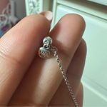 Pandora  Dazzling Dainty Droplests  Sterling silver Necklace- Retired . Photo 3