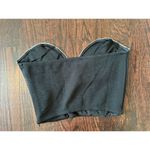 ZARA  Corset with Crystals Black Size Small NWT! Photo 1