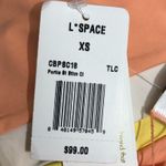 l*space L* Parker Top Portia Striped High Waist Bikini Bottom Set XS NWT Photo 8