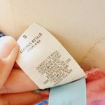 M.Fasis pink floral faux wrap skirt size small Photo 6