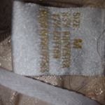 Beautiful M Floral Etched Satin Gold Lounge Pajama Pants Size M Photo 3