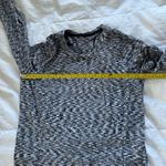 Lululemon Women’s  Gray Long Sleeve activewear shirt with zippered pockets Photo 2