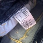 American Eagle distressed Curvy Super High Rise Jeggings dark wash size 4 Photo 6