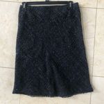 Burberry Tweed Pencil Skirt with Sequins & Zipper Photo 0