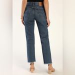 Levi's Levi’s Wedgie Icon Fit Medium Wash Distressed Cropped High-Rise Jeans Photo 1
