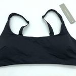 Everlane The Square-Neck Bikini Top Removable Pads Adjustable Black S Photo 3