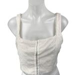 Princess Polly White Sleeveless Lace Cami Camisole Corset Crop Tank Top Size 10 Photo 0