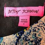 Betsey Johnson  Paisley Boho Blue Fit Flare Dress Photo 4