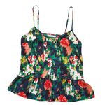Kimchi Blue Urban Outfitters Tank Top Women XS Boho Floral Crop Top Fairy Whimsy Photo 0