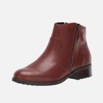 Easy Spirit  Rich Brown Ankle Booties Size 9.5 Photo 0