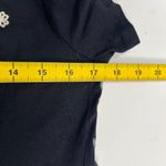 Johnny Was NWOT  Suki Embroidered Cap Sleeve Knit T-shirt Midi Dress Sz M Cotton Photo 11