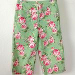Ralph Lauren Vintage 90s Cottage Countryside Floral Garden Ankle Pants Size 8 P Photo 2