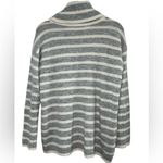 Loft  Turtle Neck Oversized Striped Sweater Photo 5