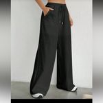 SheIn Black Wide leg Pants Photo 1