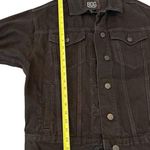 Urban Outfitters Women's Black Denim Jacket Size S Casual Button-Down Photo 7