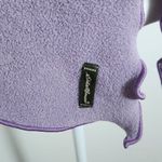 Purple Fleece Hat and Scarf Set One Size Eddie Bauer Purple Scarf Photo 3