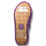 UGG NWOB  Women's Oh Yeah Purple Glitter Fluff Slingback‎ Sandal Slides US 7 Photo 6