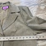 Excelled Collection Suede Leather Jacket Womens 2X Tan Y2K Western Classic Boho Photo 11