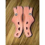 Crocs  Classic Clogs Coral Orange Women's 5 Men's‎ 7 Photo 4