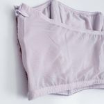 Victoria's Secret  Pink Sequin Longline Bandeau Tube Top Bralette Photo 4