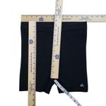 Alo Scholar Knit High Waist Short Womens Small Black Athleisure Cashmere Photo 4