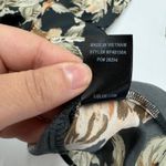 Lulus Romper Womens Small Prairie Daydream Washed Navy Blue Floral Print Photo 9