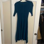 Opening Ceremony  Teal Asymmetrical Mid-Length Dress in Medium Photo 2