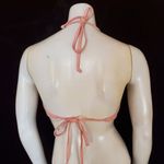 PINK - Victoria's Secret  Pink Strappy High Neck Halter Bikini Top (M) Photo 6