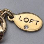 Loft NWT Shades of Blue Drop Dangle Beaded Statement Necklace 20" Collar Bib Photo 10