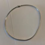 Sterling Silver Omega Chain Marked GM 925 Italy Necklace Lobster Clasp Photo 7