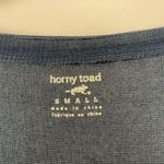 Horny Toad Women’s Small Blue Vneck Short Sleeve Dress Photo 1