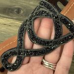 Gianni Bini Womens  Black Sequence Sandals Size 7.5‎ Photo 3