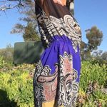 Mango Boho dress, printed tunic, boho tunic, geometric print dress Photo 4