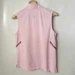 Tail Top Sleeveless Quarter Zip Golf Tennis Pickleball Pink Shirt Size S/M Photo 1