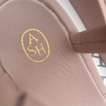 Ash Victoria Womens Leather Quilted Puffy Platform Sandals Blush pink Sz 38 Photo 8