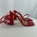 Steve Madden Leverage Wrap Tie Heels in Red Size 9 Photo 1
