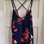 PaperMoon Flowy Blue Floral Top Photo 0