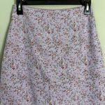 Brandy Melville John Galt Phoebe Floral Midi Skirt One Size Lavender Slit Girly Photo 6