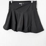 [Popflex] Black Crisscross Hourglass High Rise Rise Twirl Skort Workout Size XL Photo 6