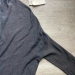 (NWT) Inhabit 100% Linen Turtleneck Button Front Gray Long Sleeves Shirt Size P Photo 5