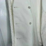 NWT Rebecca Vallance Bridal Harriet blazer minidress Size 2 US White Photo 11