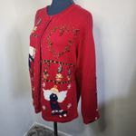Quacker Factory  I Believe in Angels Embroidered Cardigan Sweater Photo 2