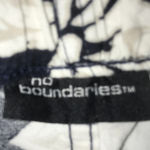 No Boundaries 𝅺 hibiscus print cotton lounge pants with pockets NEW size S Photo 2