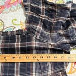 Universal Threads Universal Thread women’s size medium Balloon long Sleeve navy Plaid Shift Dress Photo 5